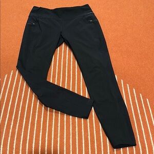 Eddie Bauer Water and Wind Resistant Black Leggings